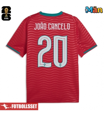 Portugal Joao Cancelo #20 Hemmatröja VM 2026 Kortärmad